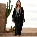 Linen & Brocade Kimono