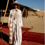 Pure White Linen Kimono