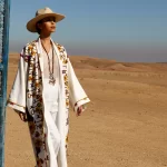 Italian Scuba Fabric Kimono