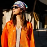 Sari-inspired Kimono