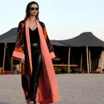 Cotton Silk & Viscose Crepe Kimono