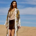 Linen Kimono with Silk Lining